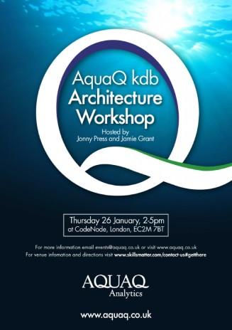 AquaQ kdb Architecture Workshop Promo