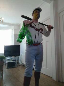 AquaQ Employee Halloween Baseball Costume