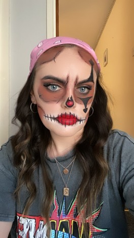 AquaQ Employee Halloween Face paint Costume