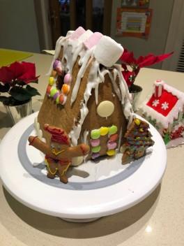 Food Challenge Gingerbread House