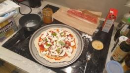Food Challenge Homemade Pizza 