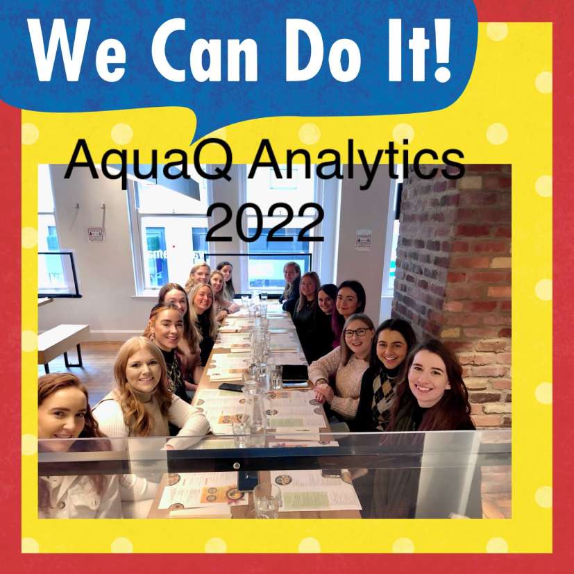 Group of AquaQ Employees on Pancake Tuesday